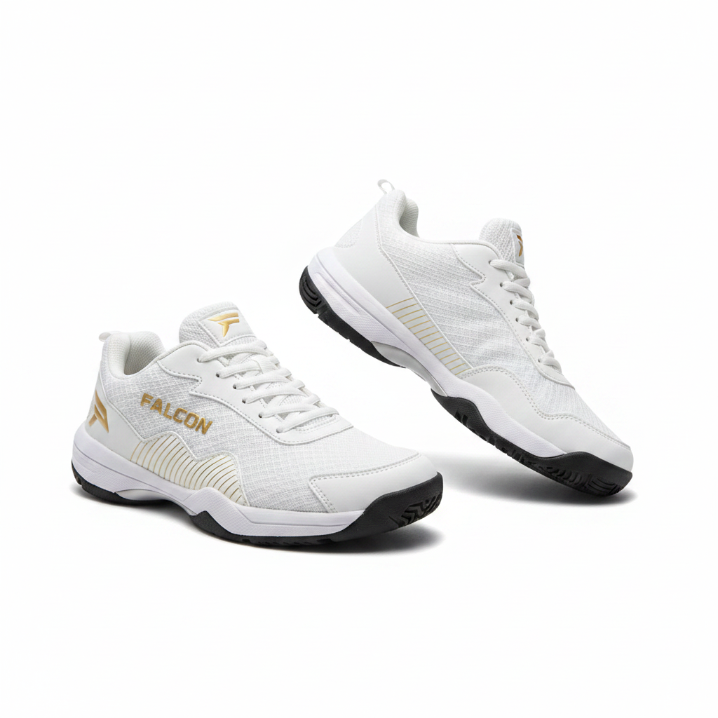 Falcon SB Badminton Shoes - White
